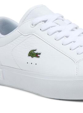 Sapatilhas Lacoste Powercourt Branco para Mulher