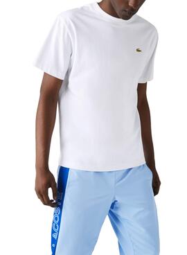 T-Shirt Lacoste Live Branco Unissex