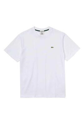 T-Shirt Lacoste Live Branco Unissex