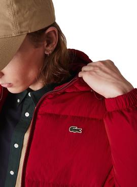 Casaco Lacoste Blouson Vermelho para Homen