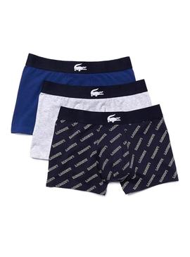 Pack 3 Cuecas Lacoste Boxer