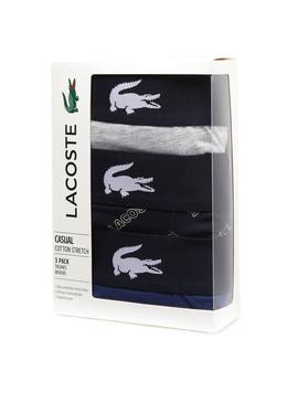 Pack 3 Cuecas Lacoste Boxer