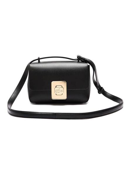 lacoste square crossover bolsa black
