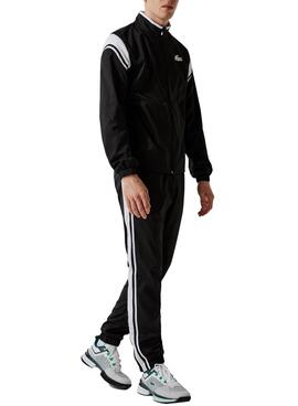 Fato de treino Lacoste Sport Contrast Preto para Homem