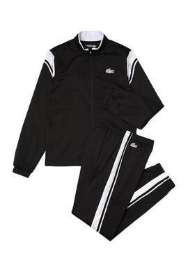 Fato de treino Lacoste Sport Contrast Preto para Homem