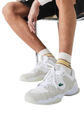 Sapatilhas Lacoste T-Point Branco para Homem