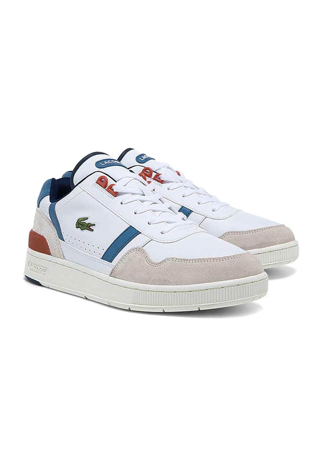 Sapatilhas Lacoste T-Clip Branco para Homem