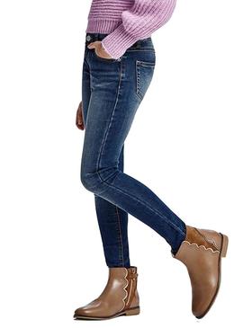 Jeans Mayoral Básico Longo Para Menina