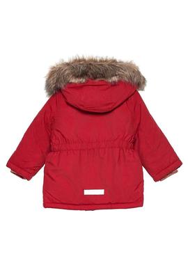 Parka Name It Mabe Vermelho para Menina