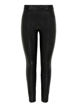 Leggins Only Jessie Faux Leather Preto para Mulher