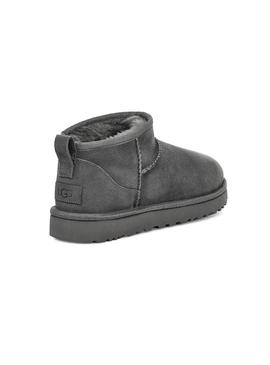 Botas UGG W Classic Ultra Mini Cinza para Mulher