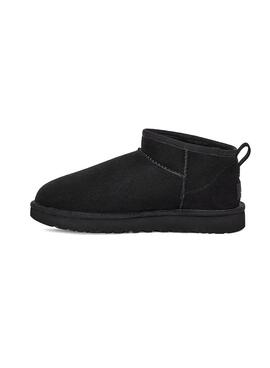 Botas UGG Classic Ultra Mini Preto para Mulher