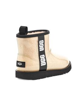 Botas UGG K Classic Clear Mini II Bege para Kids