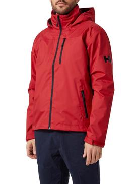 Casaca Helly Hansen Crew Midlayer Hooded Vermelho