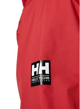 Casaca Helly Hansen Crew Midlayer Hooded Vermelho