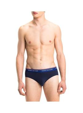 Pack Cueca Tommy Hilfiger 3P Azul Men 