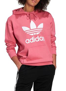 Sweat Adidas Trf Hoodie Rosa para Mulher