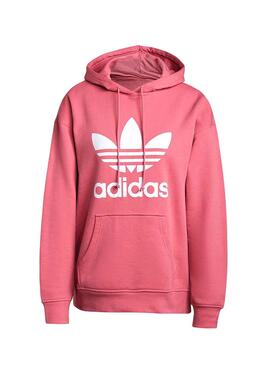 Sweat Adidas Trf Hoodie Rosa para Mulher