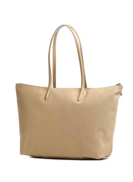 Bolsa Lacoste Tote Beige para Mulher
