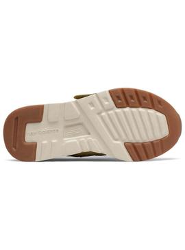 Sapatilhas New Balance 997H Velcro Mostarda