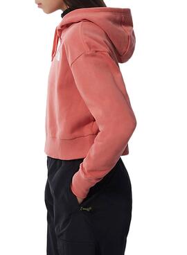 Sweat The North Face Trend Crop HD Rosa Mulher