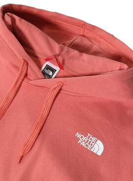 Sweat The North Face Trend Crop HD Rosa Mulher