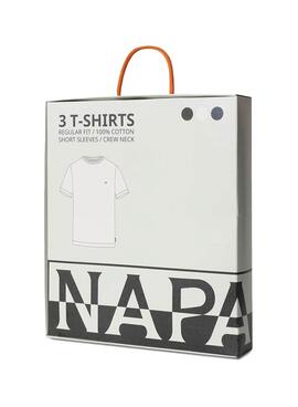Pack 3 T-Shirts Napapijri Salisthree para Homem