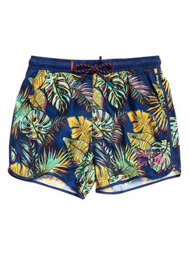 Swimsuit Superdry Echo Racer Tropical Para Homens