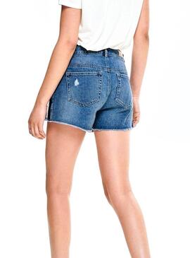 Short Only Pacy Denim Mulher