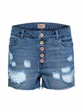 Short Only Pacy Denim Mulher