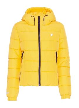 Casaca Superdry Spirit Sports Amarela Mulher