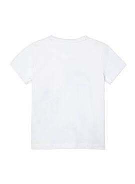 T-Shirt Mayoral Ready Branco para Menina