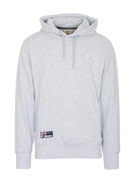 Sweat Superdry Código Essencial Cinza Homem