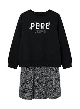 Vestido  Pepe Jeans Melania Preto Menina