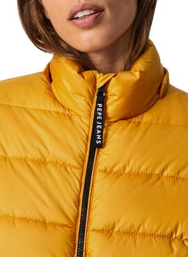 Parka Pepe Jeans Camille Mostaza para Mulher