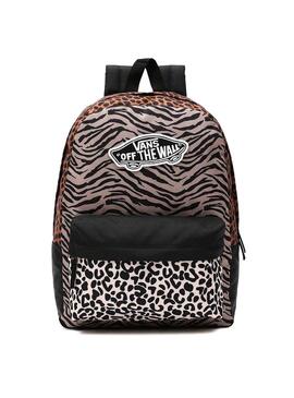 Mochila Vans Realm Animal Block para Menina