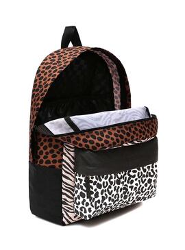 Mochila Vans Realm Animal Block para Menina