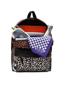 Mochila Vans Realm Animal Block para Menina