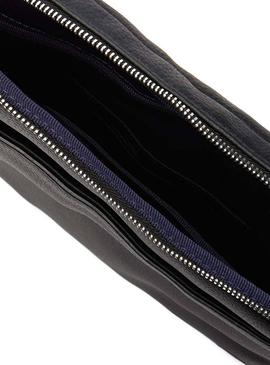 Bolsa Lacoste Gael L Flat Preto Homens