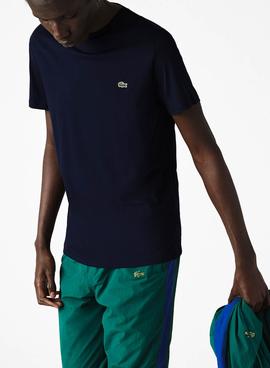 T-Shirt Lacoste TH6709 Azul Marinho