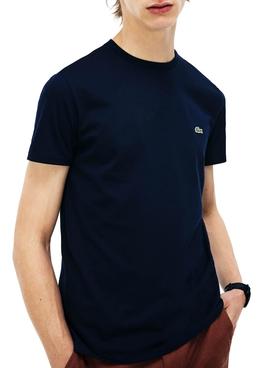 T-Shirt Lacoste TH6709 Azul Marinho