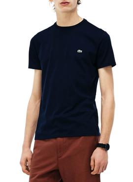 T-Shirt Lacoste TH6709 Azul Marinho