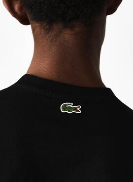 T-Shirt Lacoste TH0063 Preto para Homem