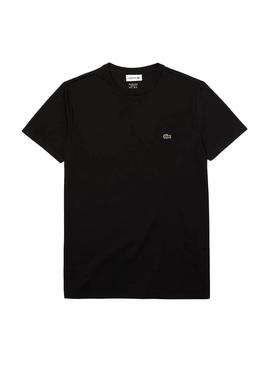 T-Shirt Lacoste TH6709 Preto para Homem