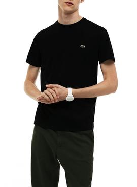 T-Shirt Lacoste TH6709 Preto para Homem