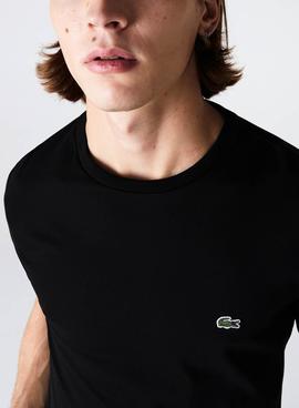 T-Shirt Lacoste TH6709 Preto para Homem