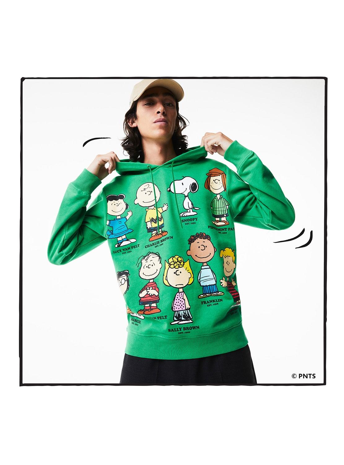 Lacoste Peppermint Patty Sweatshirt LACOSTE PEANUTS スヌーピー