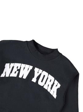 Sweat Name It Foka Azul Marinho New York para Menina