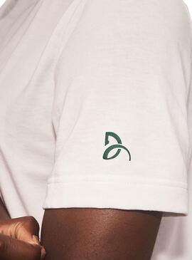 T-Shirt Lacoste Novak Djokovic Branco para Homem