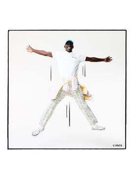 Polo Lacoste Peanuts Snoopy Branco para Homem